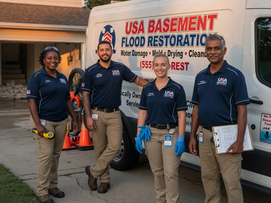 Basement Flood Cleanup company in Wickett, TX